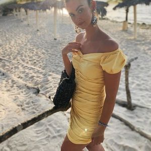 ZARA YELLOW DRESS